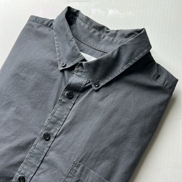 Men’s Goodfellow & Co Gray Northrop Button Down Shirt -XL - Picture 1 of 12